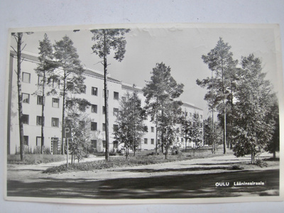 VANHA Postikortti Oulu 1950-l