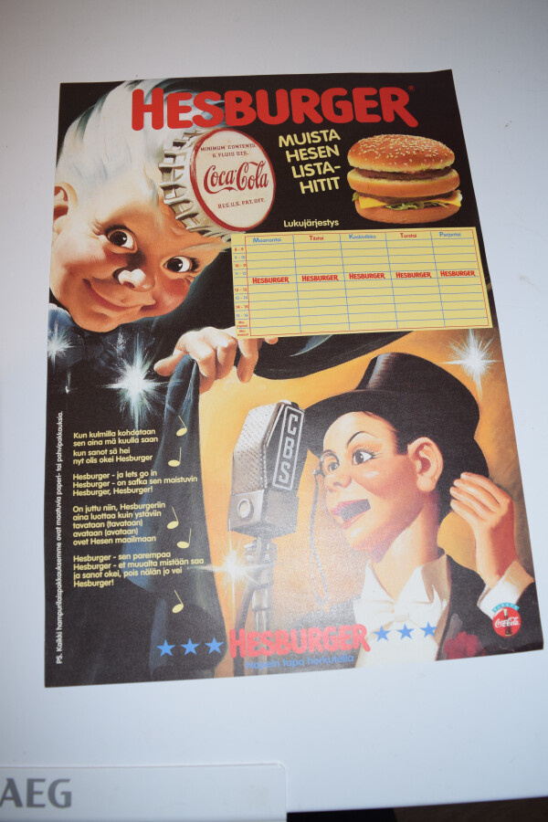 Hesburger lukujärjestys