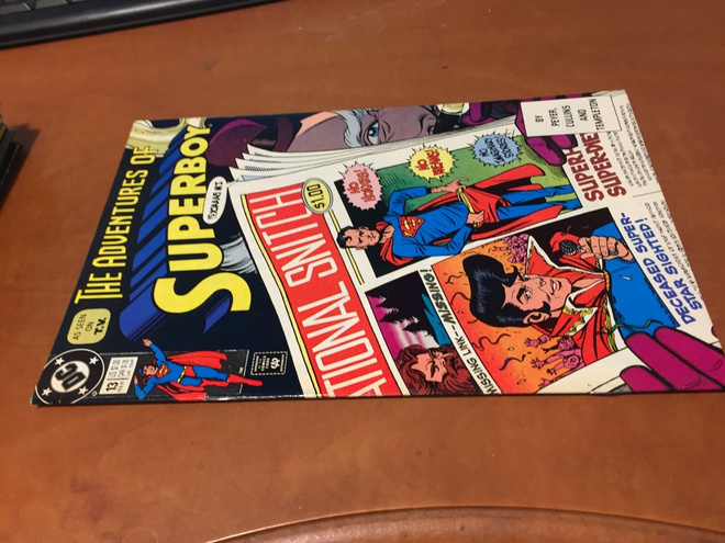 DC THE ADVENTURES OF SUPERBOY 13/1991 HYVÄ