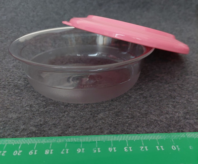 TUPPERWARE EXCLUSIVE kulho 4 kpl vaaleanpunainen kansi