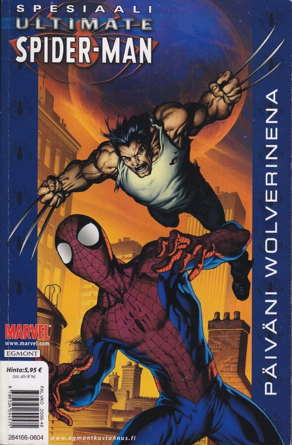 Ultimate Spider-man spesiaali 4/2006 Päiväni Wolverinena
