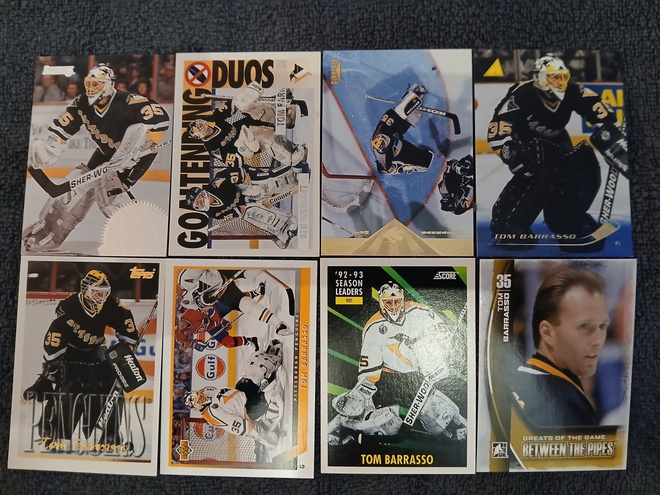 Tom Barrasso x 8kpl (mukana: Ken Wregget) Penguins