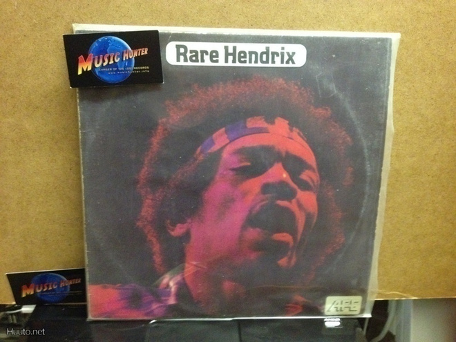 JIMI HENDRIX - RARE HENDRIX LP EX+/EX- U.K. -81