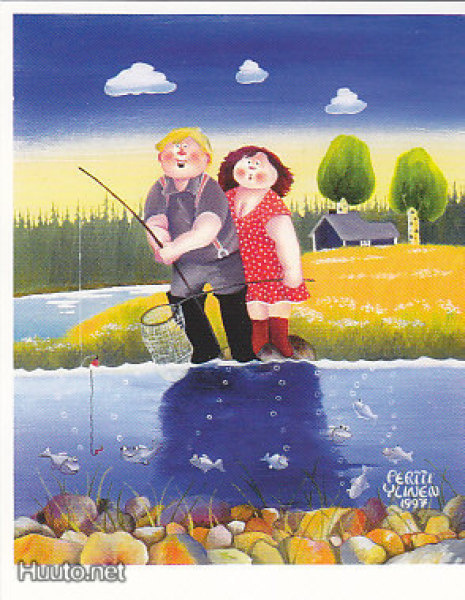 Pertti Ylinen Madonuittajat 1997 Kalastus p175