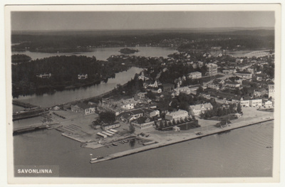Savonlinna ilmakuva Karhumäki