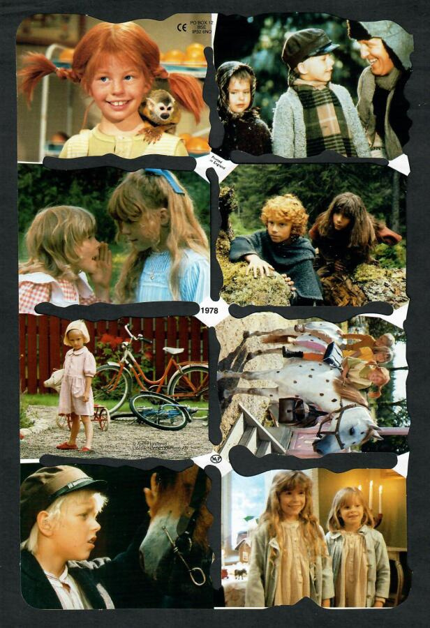 MLP 1978 - Kiiltokuva-arkki - Peppi Pitkätossu ym.