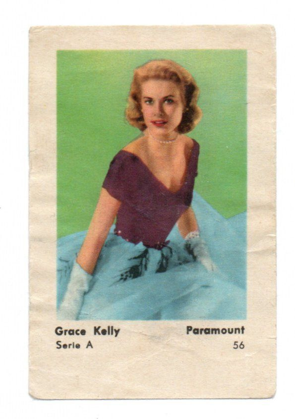 Purkkakuva Serie A  Hellas n:o56 GRACE KELLy ISOMPI KOKO