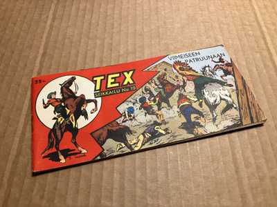 TEX WILLER LIUSKA 10/1957 HYVÄ