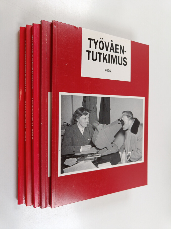Työväentutkimus : vuosikirjat 2005-2009 (5 kirjaa)