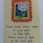 Onnea toivotan kukkien myötä....(Karto) - pikkukuva 1