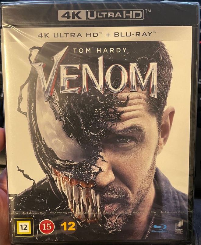 Venom (4K Ultra HD + Blu-Ray) Uusi ja muoveissa