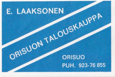 Orisuo. E. Laaksonen   b422