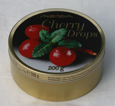 Cherry Drops peltipurkki