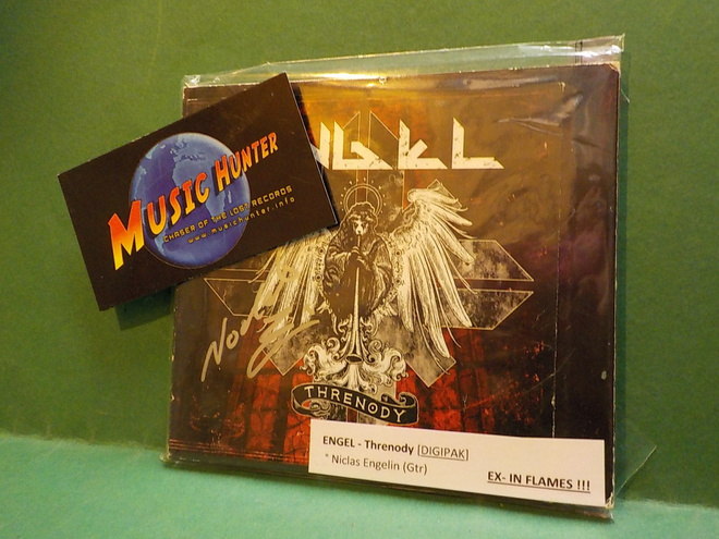 ENGEL - THRENODY CD + NICLAS ENGELIN NIMIKIRJOITUS