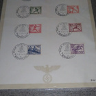 Natsi Saksa Berlin Olympia 1936 -leima A4 Hakaristi - pikkukuva 3