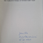 Satu Apo : The narrative world of Finnish fairy tales : s... - pikkukuva 3