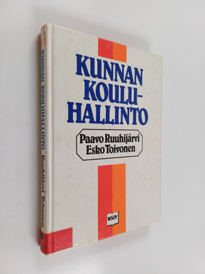 Paavo Ruuhijärvi : Kunnan kouluhallinto