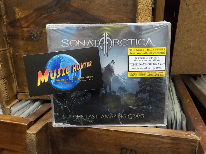 SONATA ARCTICA - THE LAST AMAZING GRAYS UUSI  "SS"CDS +