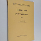 Suomalainen tiedeakatemia : esitelmät ja pöytäkirjat 1951 - pikkukuva 1