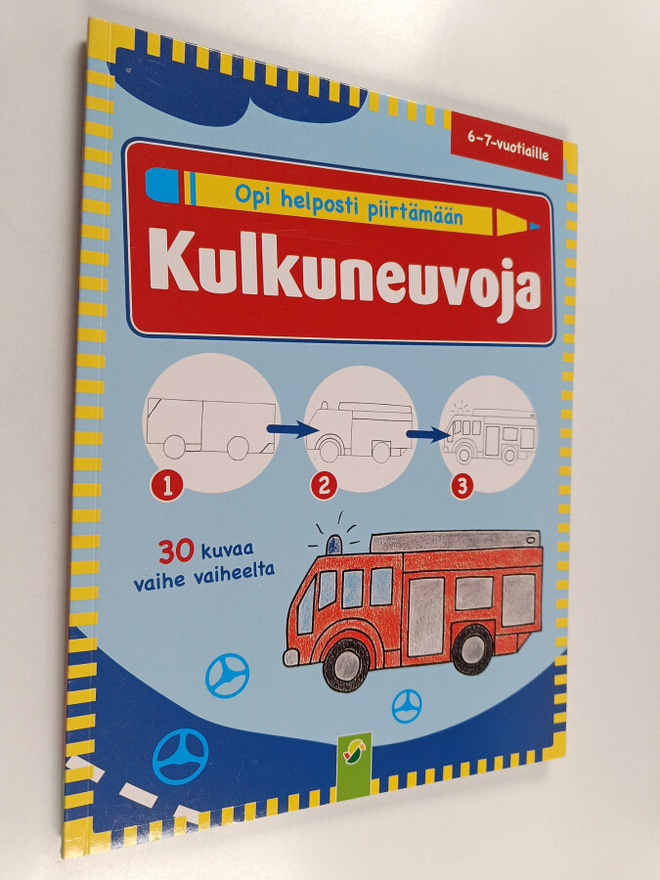 Opi helposti piirtämään kulkuneuvoja