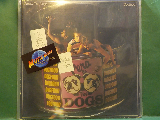 PERA & THE DOGS - DOG FOOD - SWEDEN 1979 M-/EX LP