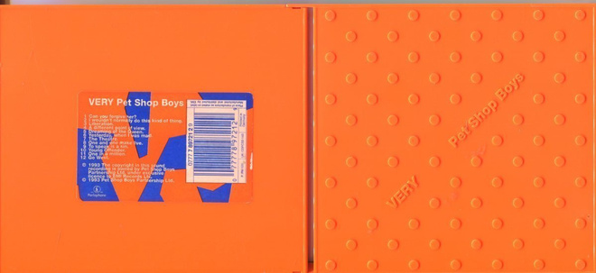 PET SHOP BOYS . CD-LEVY . VERY  . ( LEGO KANSI )