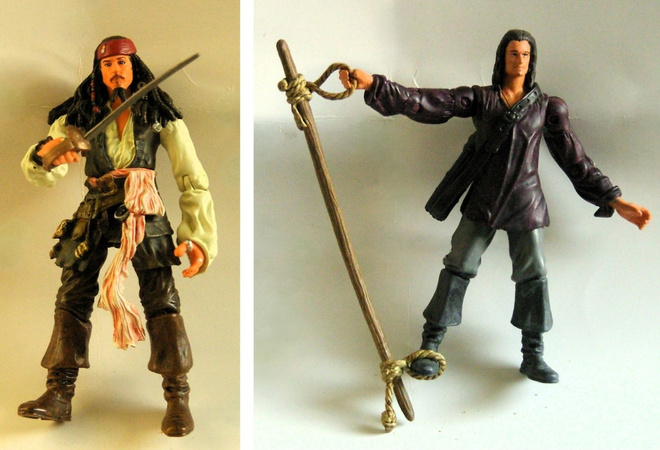 Pirates Of The Caribbean Figuuri setti