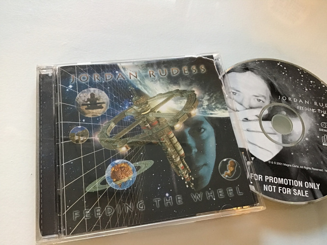 Jordan Rudess / Feeding the wheel CD promo dream theater