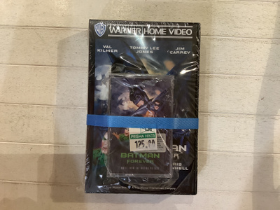 VHS ja C-kasetti: Batman forever