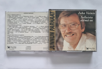 JUHA VAINIO: SELLAISTA ELÄMÄ ON - JUNNUN PARHAAT 3 CD