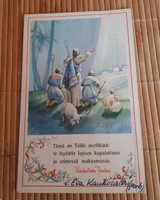 Paimenet, kulkenut -64,merkki on