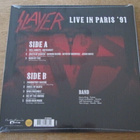 Slayer live in paris '91 lp muoveissa - pikkukuva 2