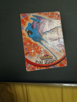 Zubat #41 Pokemon Topps TV Animation Edition card