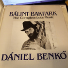 5LP DANIEL BENKÖ - BALINT BAKFARK THE COMPLETE LUTE MUSIC - pikkukuva 2