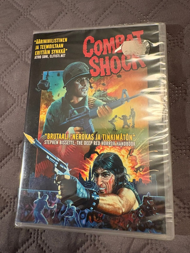 Combat Shock DVD Troma *UUSI* SuomiTXT
