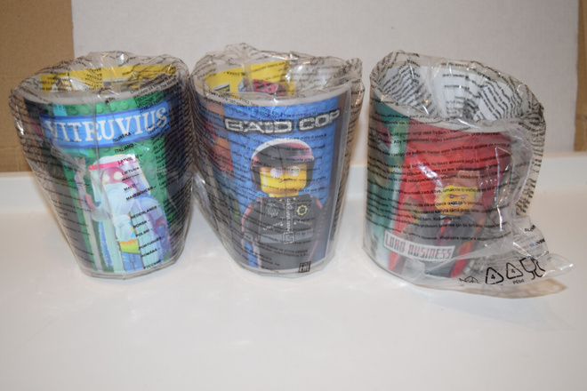 mcdonalds happy meal lelu lego movie muki 3kpl