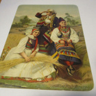 Kansanpukuisia * n 1890 13x10 cm kartonki - pikkukuva 1