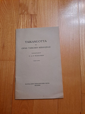 O.A.F.Mustonen taikanuotta