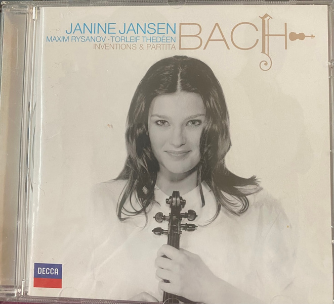 Janine Jansen: Bach - Inventios & Partita cd