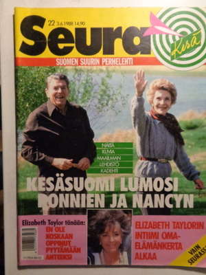 Seura lehti Nro 22/1988 (26.10)