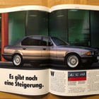 Esite BMW E32 7-sarja 730i - 735i - 735iL 1987 - pikkukuva 2