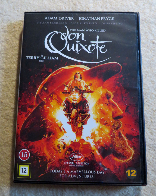 Terry Gilliam: DON QUIXOTE DVD (Adam Driver, Jonathan Pryce)
