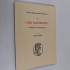 Folke Nibelius : Lord Chesterfield - världsman och brevsk... - pikkukuva 1