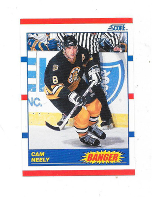 1990-91 Score Banger #340 Cam Neely  Boston Bruins