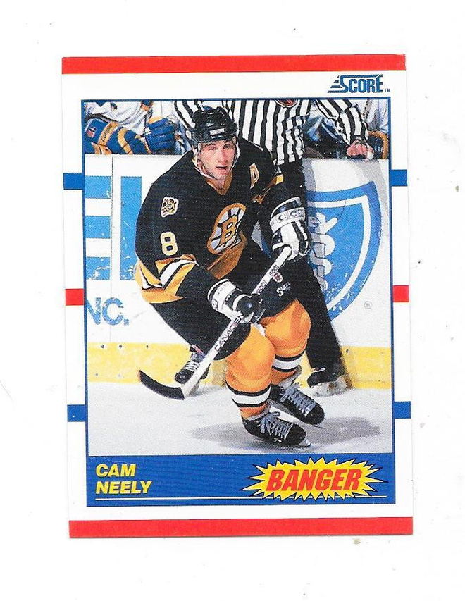 1990-91 Score Banger #340 Cam Neely  Boston Bruins