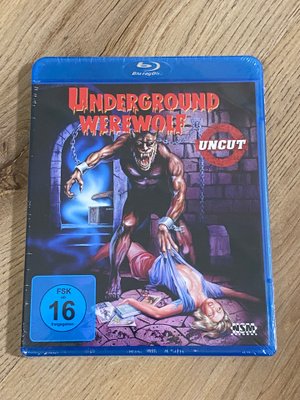 UNDERGROUND WEREWOLF - CELLAR DWELLER - BLU-RAY (uusi)