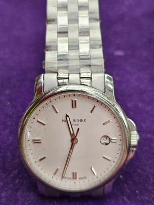 Paul Buhre Swiss LT-1065 Sapphire Crystal Uusi rannekello