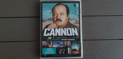 DVD: Cannon - 2 Kausi Jaksot 1-15. 3xDVD 1972-73/2009 UUSI
