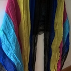 Värikäs silkki-polyester Huivi / Hartiahuivi / Silkkihuivi - pikkukuva 1