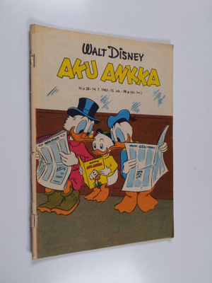 Walt Disney : Aku Ankka 28/1965